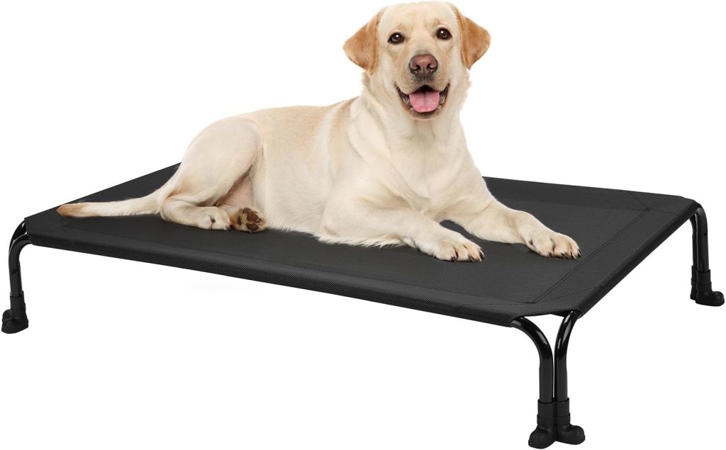 Camping with Your Dog: The Ultimate Gear Checklist for Your Four-Legged Friend Veehoo Cooling Elevated Dog Bed