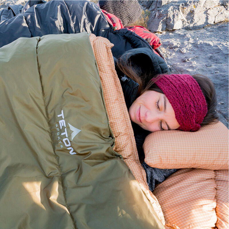 Winter Camping for Beginners: How to Stay Warm and Safe TETON Sports Celsius -18°C / 0°F Sleeping Bag
