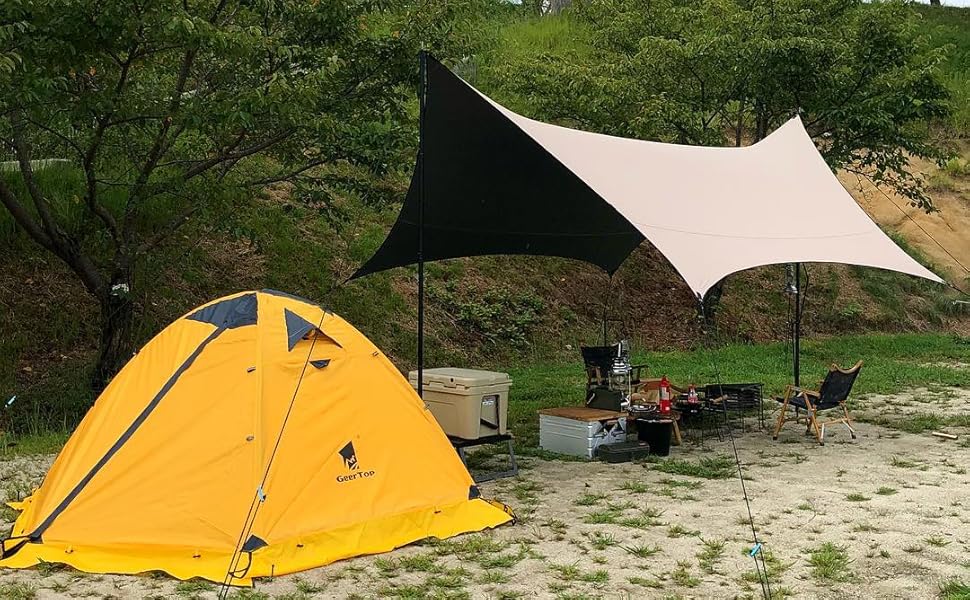 GEERTOP Navigator 2 Person 4-Season Mountaineering Tent