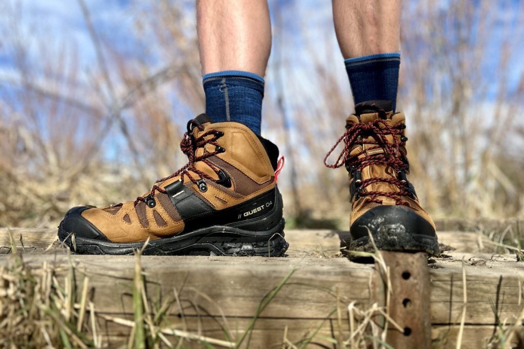 Best Waterproof Hiking Boots: Top 5 Picks to Keep Your Feet Dry Salomon Quest 4 GTX Hiking Boots