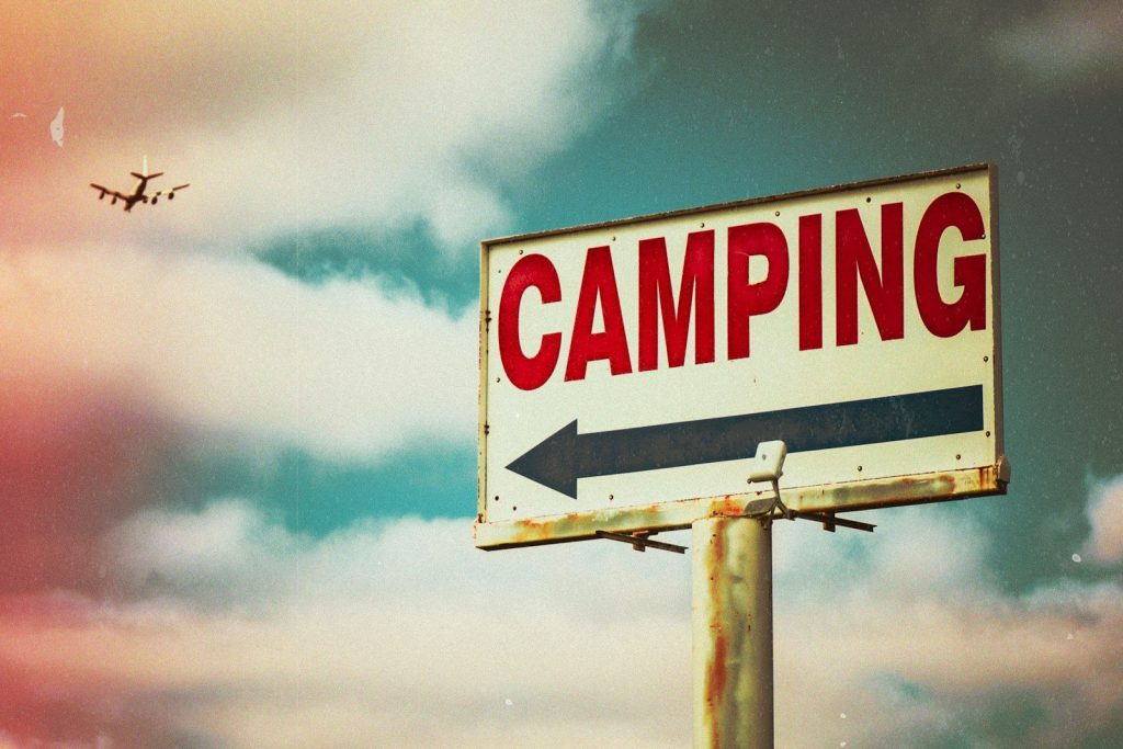 Camping Etiquette Rules: The Unwritten Laws of Backcountry Coexistence Camping road sign